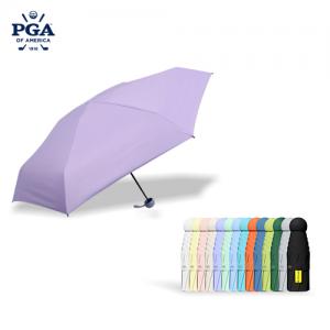 PGA 6K 마카롱 5단 우양산단품_암막코팅(UPF50+)
